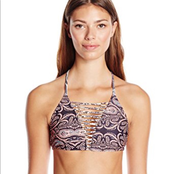 COPY - EUC Gypsy 05 strappy Coachella bikini top - Picture 1 of 5